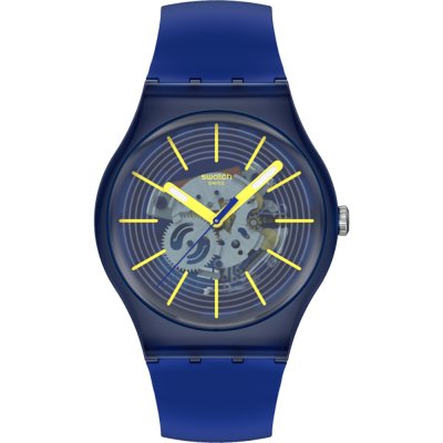 Orologio Swatch Originals Large (41mm) SO29I100 Revealed in the depths