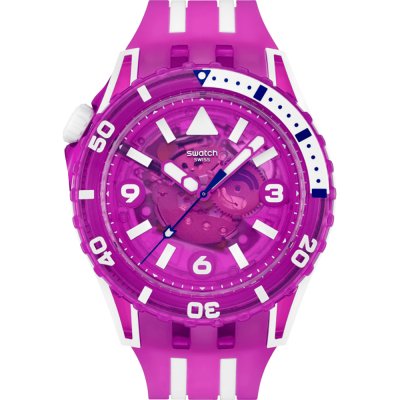 Orologio Swatch Scubaqua SSCU09P100 Flower Hat