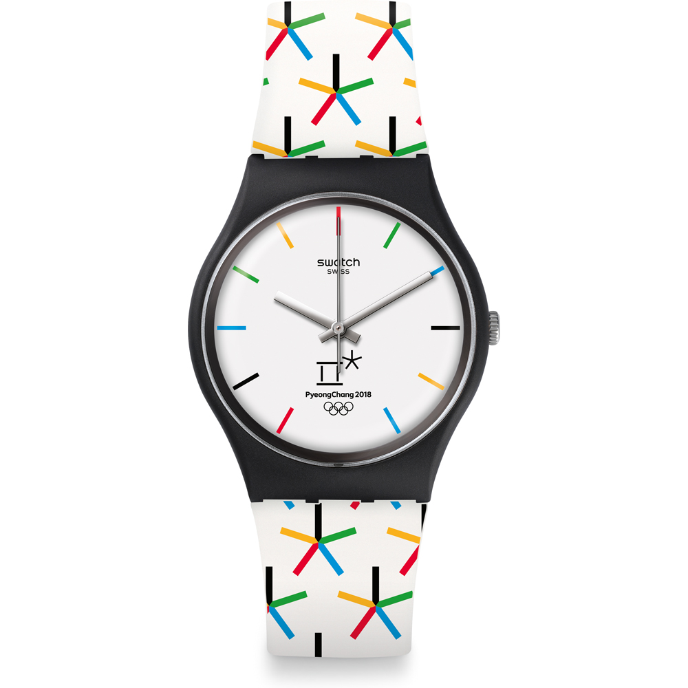 Orologio Swatch Standard Gents GZ317 Star Games Olympic Collection