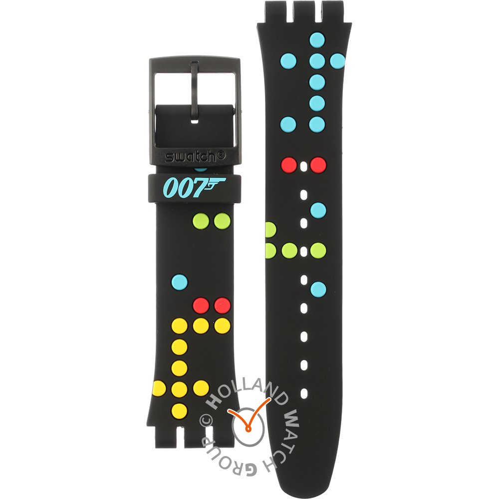 Cinturino Swatch ASUOZ302 Dr. No • Rivenditore ufficiale • Orologio.it