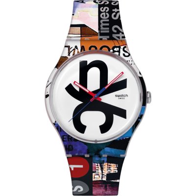 Orologio Swatch Originals Large (41mm) SUOZ370 Destination New York - Carsontime