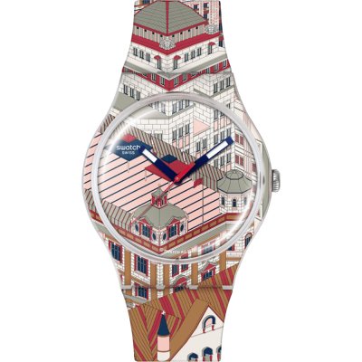 Orologio Swatch Originals Large (41mm) SUOZ371 Bund-Astic