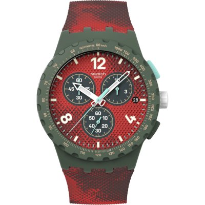 Orologio Swatch New Chrono Plastic SUSG410 Crimsonfoliage
