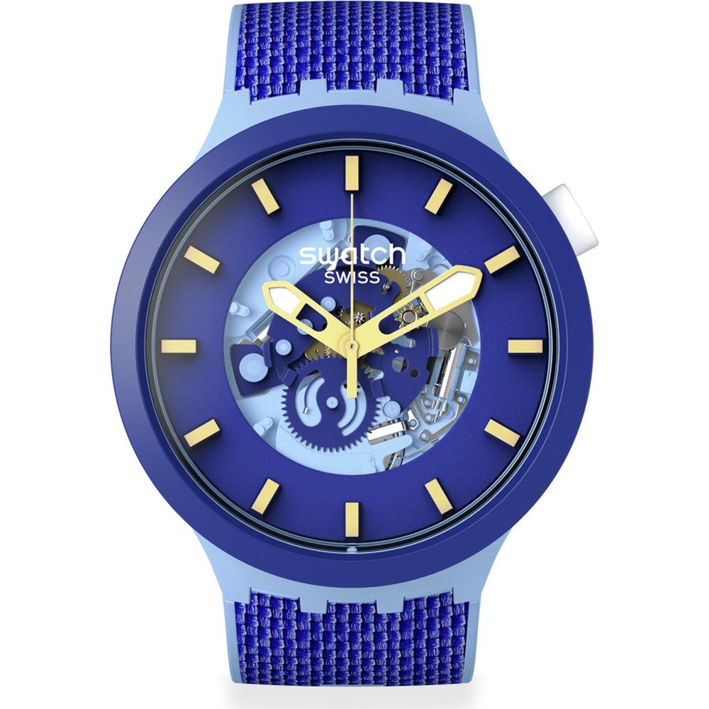 Orologio Swatch Big Bold SB05N105 Bouncing Blue