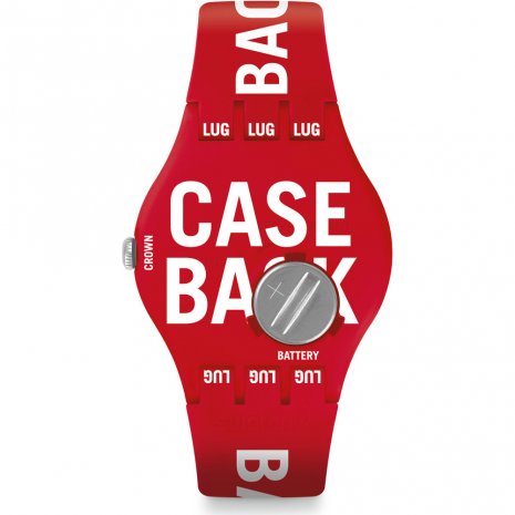 Swatch orologio rosso