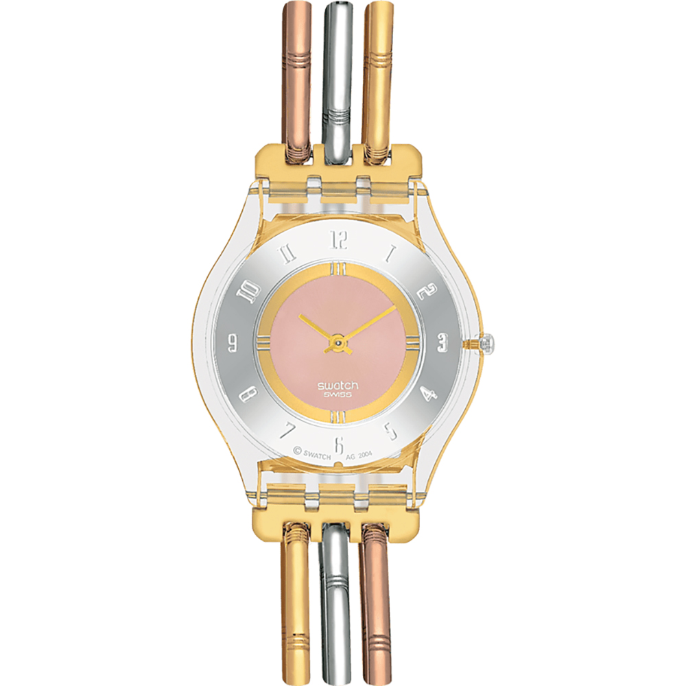 Orologio Swatch Skin SS08K101A Tri Gold Again Large