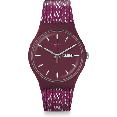 Orologio Swatch Originals Large (41mm) SUOV705 Trico'Purp