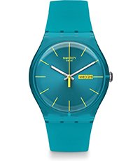 Cinturino Swatch ASUOL700 Turquoise Rebel • Rivenditore ufficiale •  Orologio.it