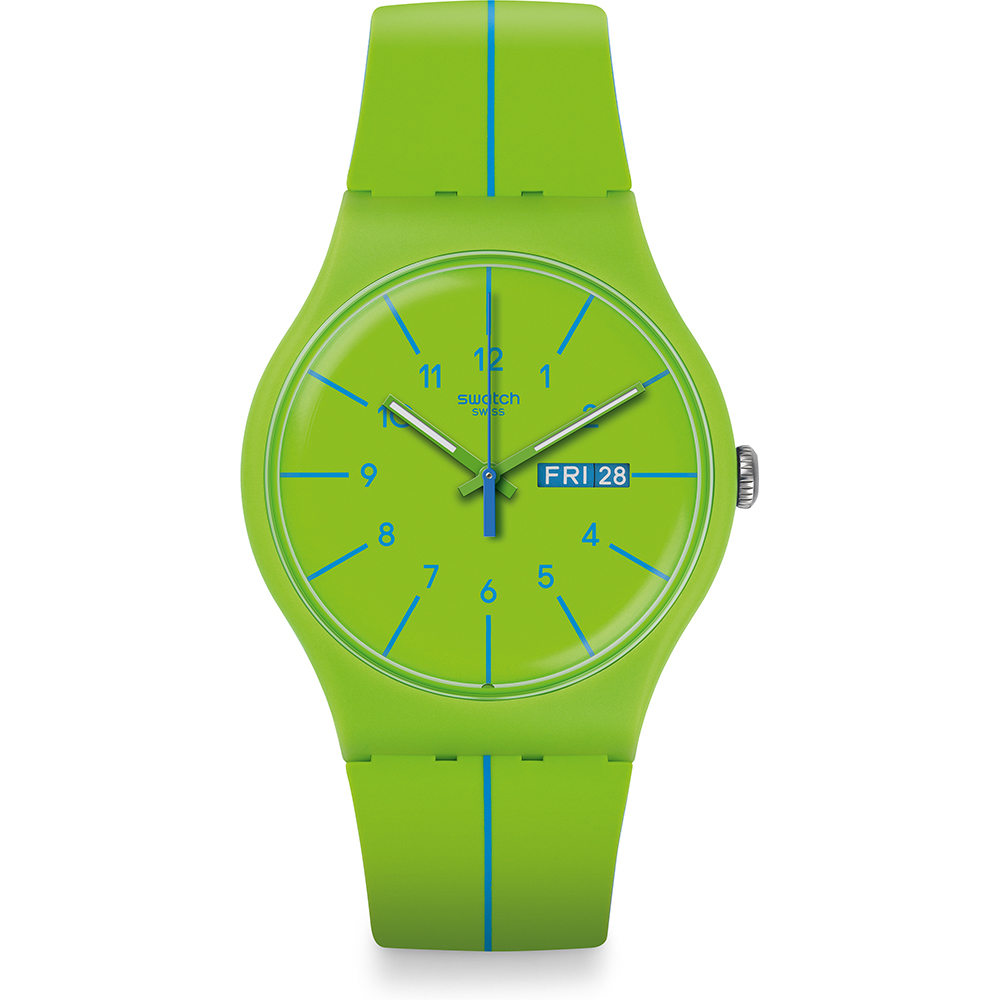 Orologio Swatch NewGent SUOG707 Verde Azul