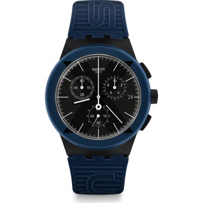 Orologio Swatch New Chrono Plastic SUSB418 X-District Blue