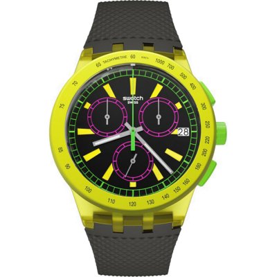 Orologio Swatch New Chrono Plastic SUSJ402 Yel-Lol