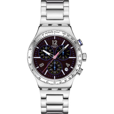 Orologio Swatch Irony - Chrono New YVS533G Purple Glow