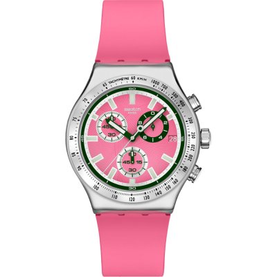 Orologio Swatch Irony - Chrono New YVS538 Berry reflective
