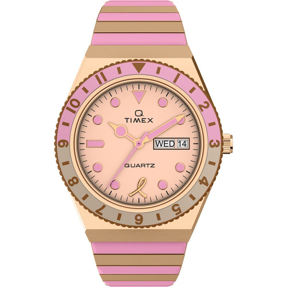Orologio Timex TW2V52700 Q - BCRF Pink Ribbon