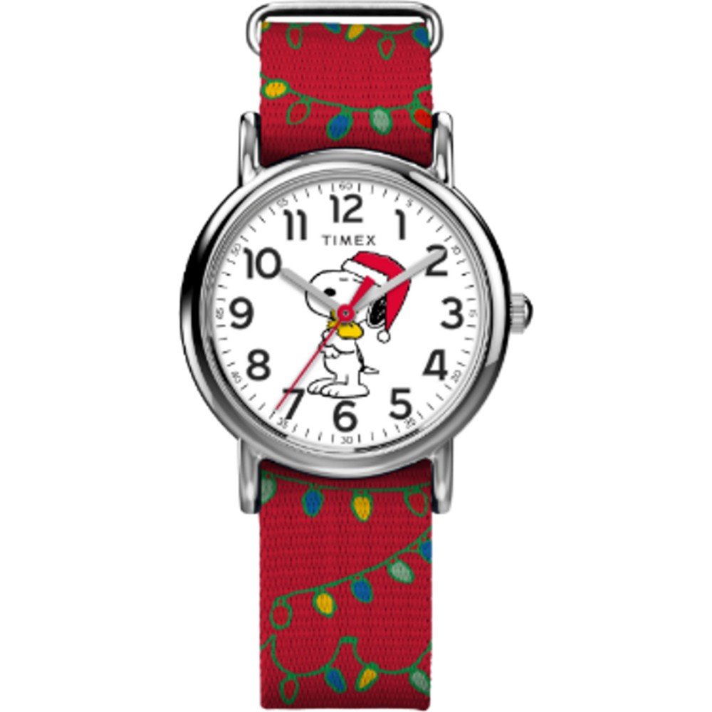 Peanuts® x Standard 40mm Synthetic Rubber Strap Watch