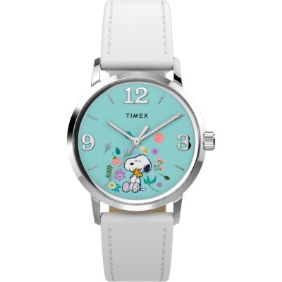 Orologio Timex X Peanuts TW2Y68800 Peanuts x Timex Marlin Flower Dial