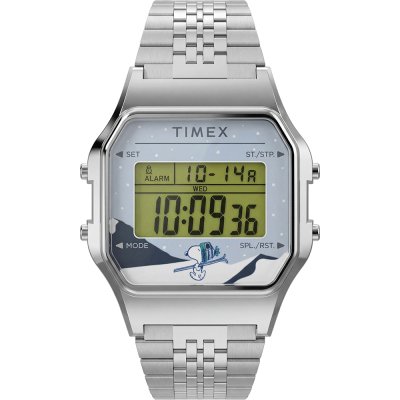 Orologio Timex X Peanuts TW2Y76700 Peanuts® x Timex T80 Snoopy Ski