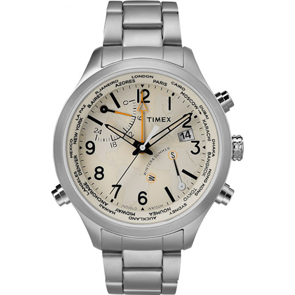 Timex IQ TW2R43400 IQ Waterbury orologio