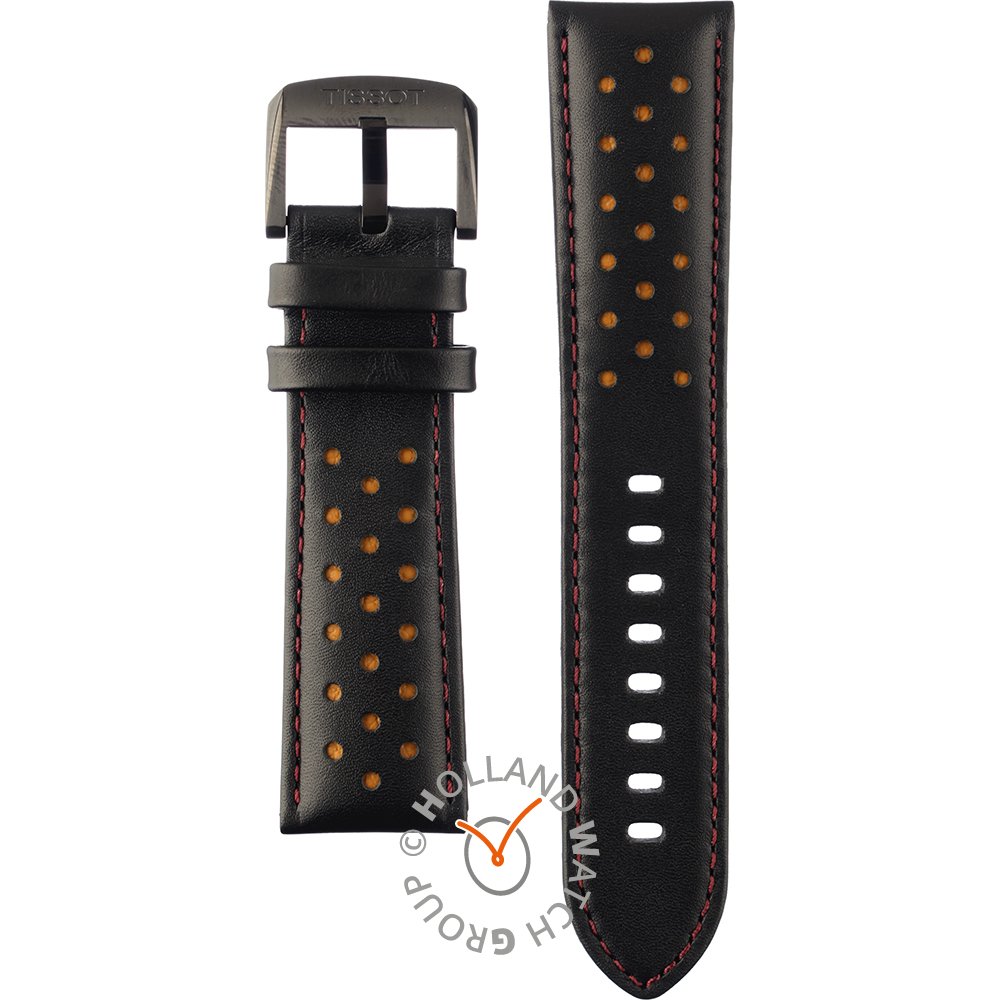 22mm Cinturino Silicone Cinturino Originale Tissot Per T-Touch Expert SOLAR - Gomma Rossa, 22 Mm Ricambio Cinturino Tissot T-Touch - Foto 10