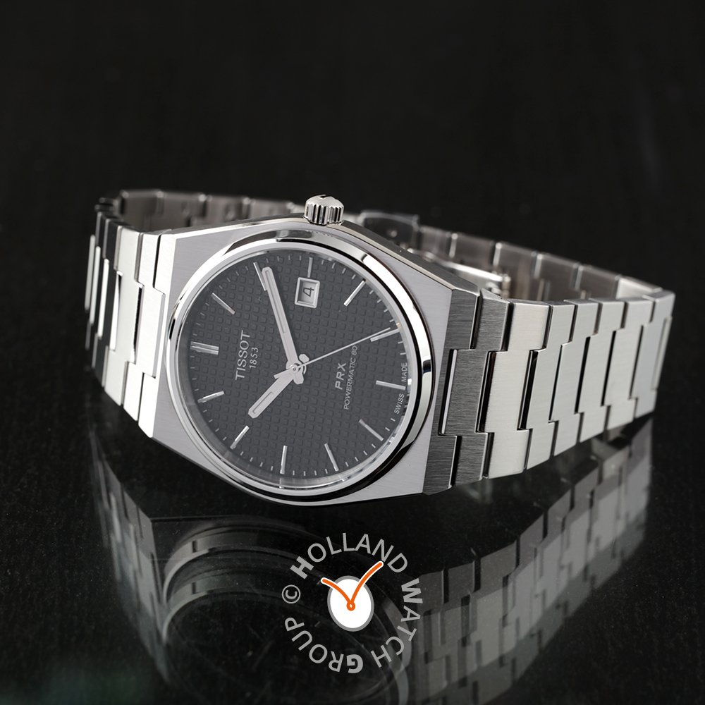 Orologio Tissot T-Classic T1374071105100 PRX Powermatic 80 • EAN:  7611608299616 • Orologio.it