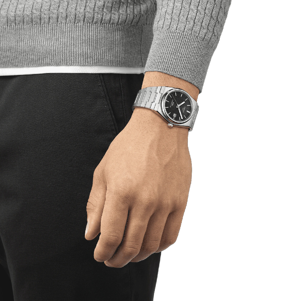 Orologio Tissot T-Classic T1374071105100 PRX Powermatic 80 • EAN:  7611608299616 • Orologio.it