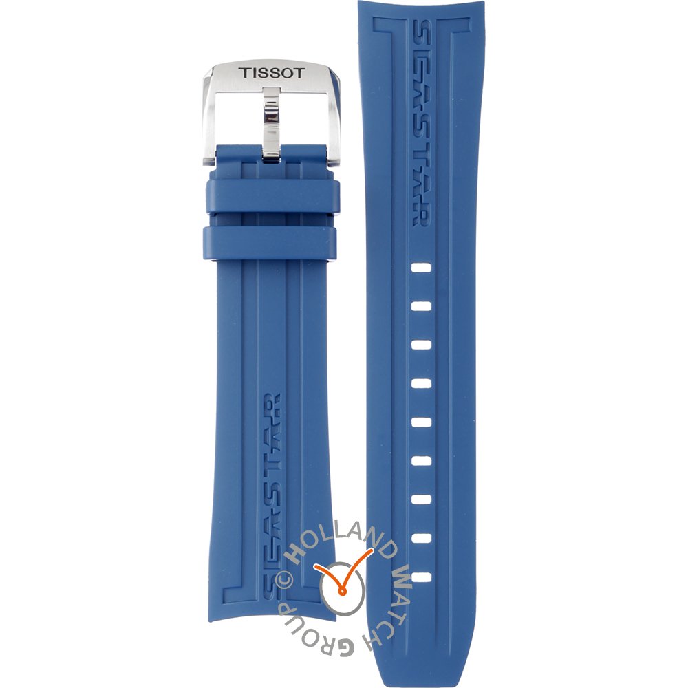 Cinturino Tissot T603031454 Seastar 1000 • Rivenditore ufficiale •  Orologio.it