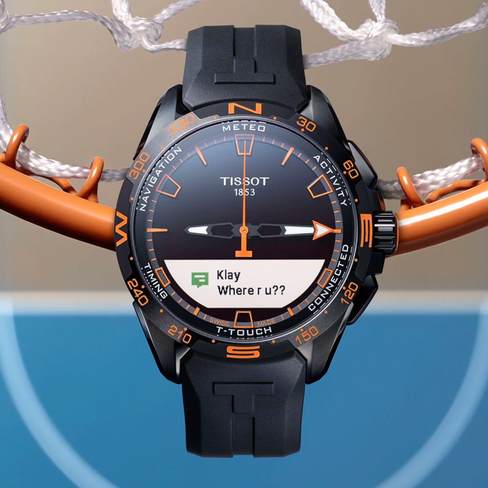 Orologio Tissot T-Touch T1214204705104 T-Touch Connect Solar • EAN:  7611608295014 • Orologio.it