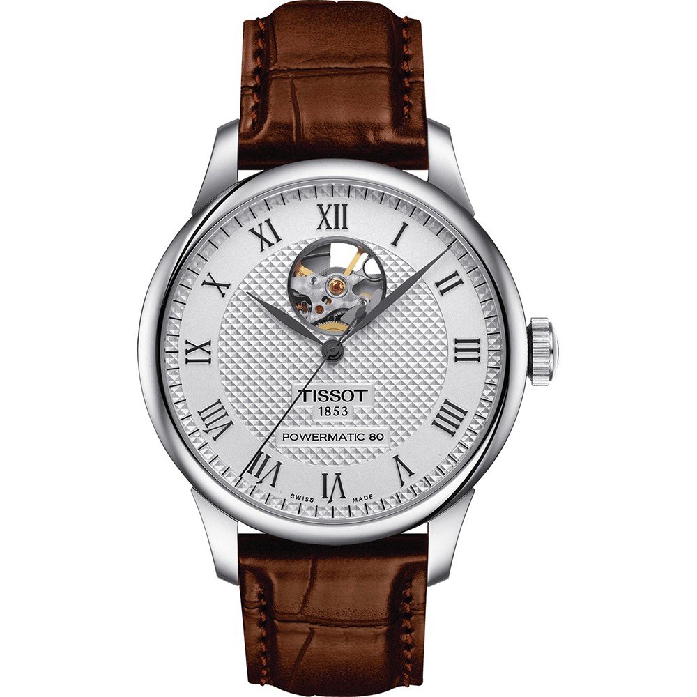 Orologio Tissot Le Locle Powermatic 80 Automatico – Acciaio, Quadrante Bianco, Cinturino Acciaio – T0064072203300