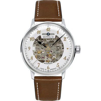 Orologio Zeppelin LZ 129 Hindenburg 8068-1 LZ 129 Hindenburg Skeleton