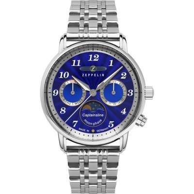 Orologio Zeppelin Friedrichshafen 8639M-3 Ultramarin Captain's Line